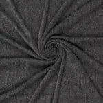 Gebreide viscose lurex zwart