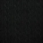 Jacquard gebreid fijn zwart