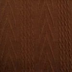 Jacquard gebreid grof lichtbruin