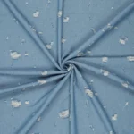 Jeans met gaten lichtblauw