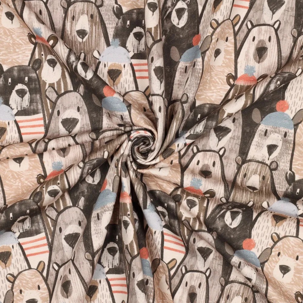 Coupon 70cm Sweat gezellige beren