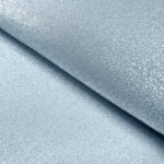 Tricot lurex blauw