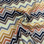 Viscose twill zigzag