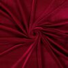 Fluweel stretch rood - Afbeelding 2