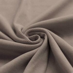 Ribtricot taupe