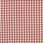 Katoen poplin geruit terra 9x9mm