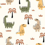 Tricot grappige dino’s