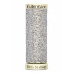 Gütermann metallic garen zilver 50m