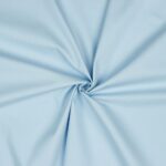 Katoen poplin babyblauw