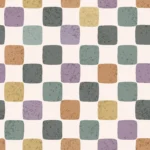 Coated jersey colorful bricks – Family Fabrics