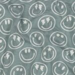 Tricot smileys oud salie