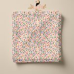 Tricot kleurrijke stipjes – Leff Fabrics