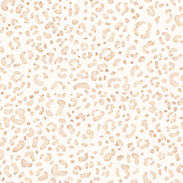 Ribtricot panterprint watercolour