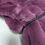 Coupon 80cm Faux fur bordeaux – Qjutie & the Qjutest