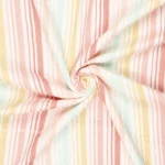 Hydrofiel verticaal gestreept pastel