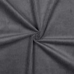 Grove rib corduroy grijs 4.5W (niet-rekbaar)