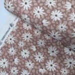 French terry bloemen panterprint – Goedkopestoffen.com