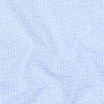 Seersucker blauw gestreept