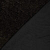 Fluweel stretch glitter goud - Afbeelding 4