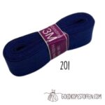 Biaisband katoen kobalt 3m – 201