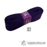 Biaisband katoen donkerpaars 3m – 183