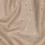 Hydrofiel beige met gouden folie