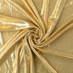 Tricot metallic goud