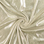 Tricot metallic wit/parelmoer