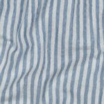 Hydrofiel jeansblauw gestreept