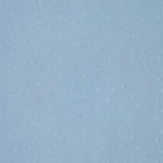 Katoen voile broderie schulprand blauw