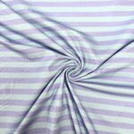 Tricot strepen 12mm lila/pastelblauw- Goedkopestoffen.com